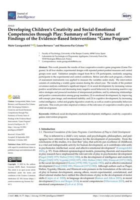 Developing Children's Creativity and Social-Emotional Competencies